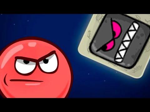 Несносный Красный Шарик - Смотреть ИГРУ как МУЛЬТИК - Red Ball 4 для детей малышей