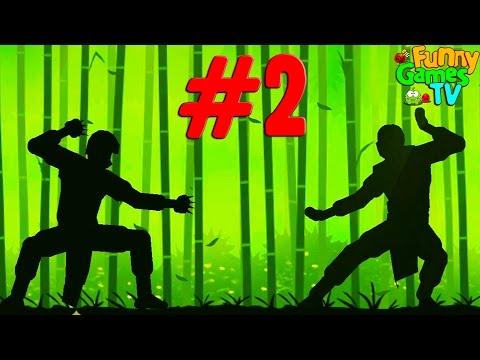 Мультик для детей про бои с тенью игра Shadow Fight 2 динамичные сражения множество ударов и приемов