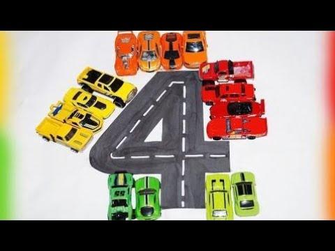 Мультик про машинки Учим цифры. Развивающий мультик / Cars Cartoon - Car For Kids Teach brand cars