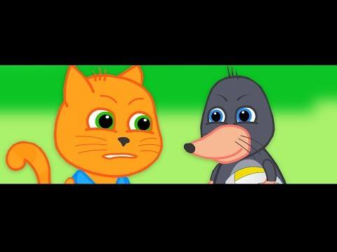 Cartoons for Kids - Cats Family VS Mole | New Cartoon by Cats Family | Episode #59
