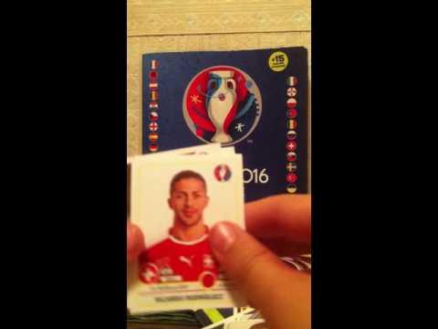 Открываем Блистер с наклейками ЕВРО 2016 + коды
