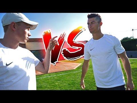 В гостях у Криштиану Роналду | freekickerz vs Роналду [На Русском]