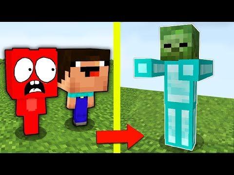 ЖЕЛЕЙНЫЙ МИШКА И НУБ ПРОТИВ АЛМАЗНЫЙ ЗОМБИ МУТАНТ В МАЙНКРАФТ ~ МУЛЬТИК MINECRAFT ! МЕДВЕДЬ НУБ