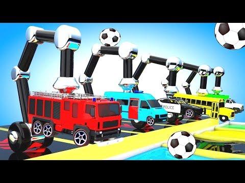 Супер Грузовики и полицейские тачки - Игры для мальчиков - Мультфильмы для детей #мультик игра