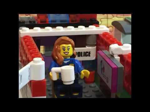 Lego мультик (Лего мультфильм) Офицер Джейн , грабитель Рикки и сладкоежка Аманда . ДЕТЯМ