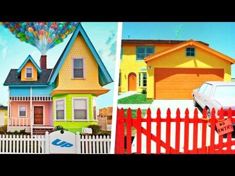 10 Cartoon Houses Built In Real Life!
