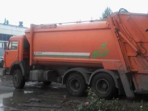 Мусоровоз МКЗ-4704-02 (2011 г)  на  шасси КАМАЗ-65115 Евро-3 бывший в эксплуатации