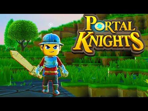 Portal Knights Игровой мультик про майнкрафт рыцари порталов веселое видео для детей
