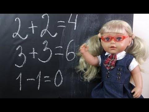 Кукла Эмили Идёт в Школу Мультик Школа Для детей Игрушки Детский канал ᴴᴰ