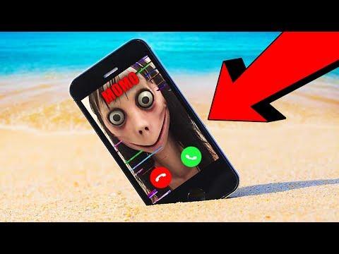 НАШЕЛ ТЕЛЕФОН МОМО В РЕАЛЬНОЙ ЖИЗНИ ! MOMO ЗВОНИТ МНЕ ПО WHATSAPP ! НЕ ДЕТСКИЙ МУЛЬТИК