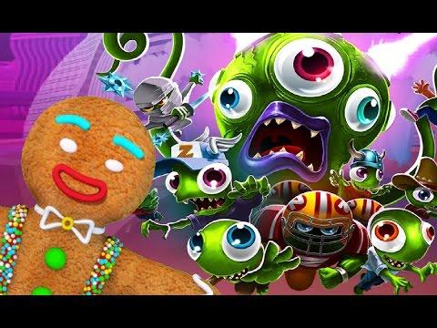 Игровой мультик для детей про зомби, веселый детский мультик игра для малышей Zombie Tsunami