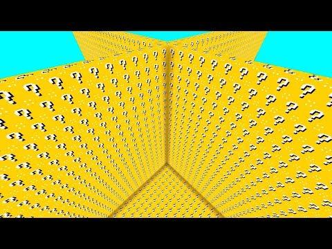 ВЕСЕЛАЯ ЛАКИ ГОНКА В МАЙНКРАФТ С ЛАКИ БЛОКАМИ! ТРОЛЛИНГ МОДЫ В MINECRAFT МУЛЬТИК