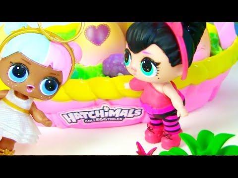 Куклы Лол Мультик! #Семейка Лол Шугар против Семейки Спайс Lol Surprise Яйца Хетчималс