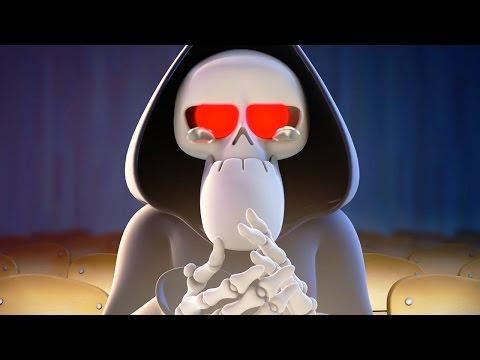 Funny Animated Cartoon | Spookiz Skeleton Teacher Gets Emotional 스푸키즈 | Cartoon for Children