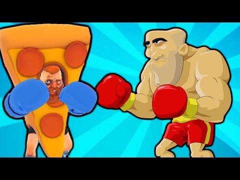 Мировой РЕКОРД по БОКСУ в прикольной веселой мультик игре PunchHead