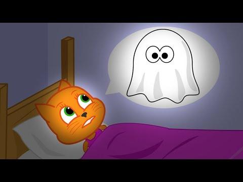 Cats Family - Cartoon for Kids | New Episode #19 | Fake Ghost
