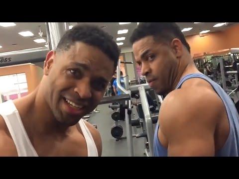 HodgeTwins - Vlog #8 Спина+Плечи, Алекс, Питбуль (18+)