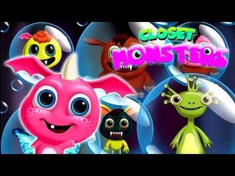 Мультик МОНСТРЫ В ШКАФУ игра для детей – прохождение видео игры МУЛЬТЯШНЫЕ МОНСТРИКИ играем вместе