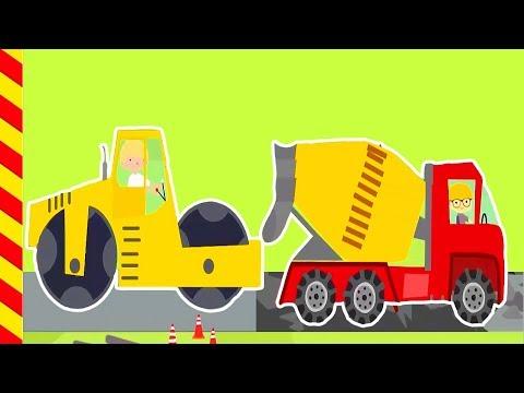 Бетономешалка мультик. Бетономешалка для детей. Грузовик для детей. Грузовик мультик. Машинки детям
