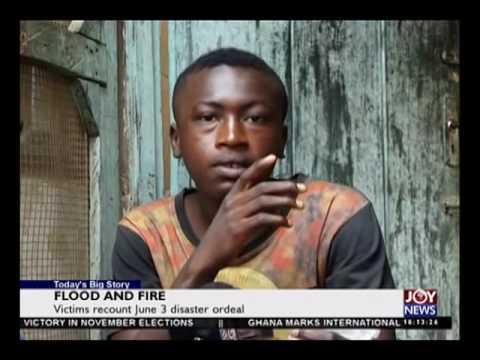 Flood and Fire - Today's Big Story on Joy News (30-5-16)
