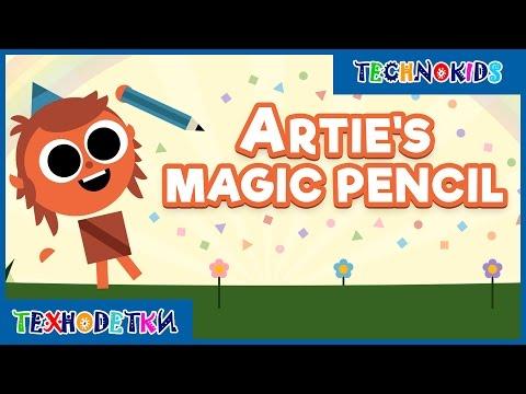 Волшебный карандаш Арти - мультик игра для детей | Artie's Magic Pencil by Minilab cartoon game