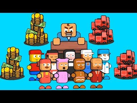 Работаем на ЗАВОДЕ!!! Мультик Игра для детей Make More #2