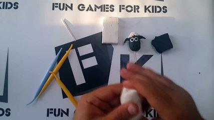 Shaun The Sheep Играть Doh и Shaun Как сделать Shaun The Sheep лепка