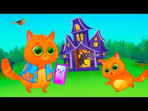Суровый КОТИК БУБУ #18  Прогулка по городу  Мультик ИГРА про котят на канале УШАСТИК KIDS