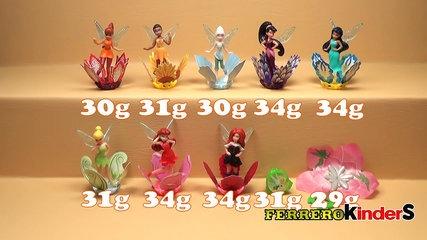 Обзор немецкой серии Киндер Сюрприз Феи Диснея Disney Fairies new, Germany