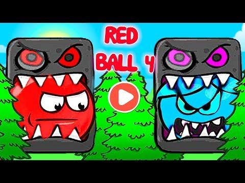 RED BALL 4 - КРАСНЫЙ ШАРИК 4 битва ПРОТИВ БОССОВ и ЗЛОДЕЕВ мультик игра для детей летсплей #21