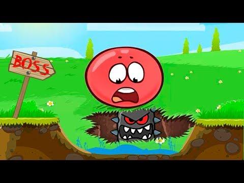 ЖЕЛЕЙНЫЙ МЕДВЕДЬ ВАЛЕРКА вместо КРАСНОГО ШАРИКА. Новые приключения RED BALL 4 мультик игра для детей