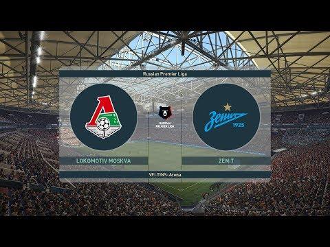 PES2019 РПЛ ЛОКОМОТИВ - ЗЕНИТ (ОБНОВЛЕННЫЙ ГЕЙМПЛЕЙ, ЛИЦА И ФОРМЫ)