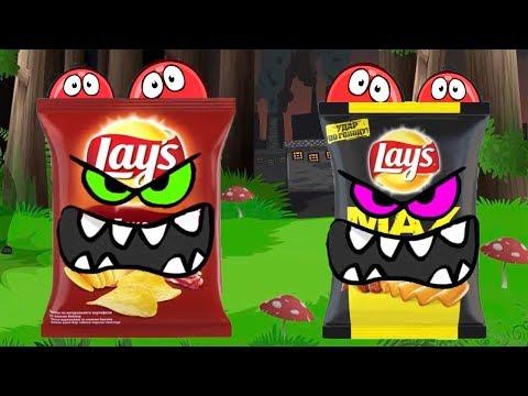 КРАСНЫЙ ШАР против ТОМА, Анджелы, Хэнка - Смотреть ИГРУ как МУЛЬТИК - Red Ball 4 для детей малышей