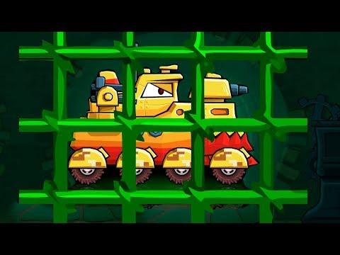 Машина ест машину Танкоминатор - Битва с Боссом! Мультик игра новые серии 2018/ игровой канал
