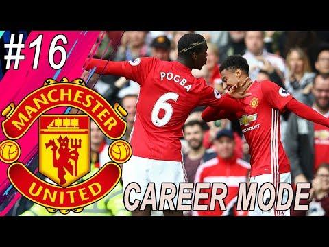 КАРЬЕРА ЗА МАНЧЕСТЕР ЮНАЙТЕД FIFA 19 |#16| СУПЕР РОМА И ДВЕ КРАСНЫЕ КАРТОЧКИ!!!