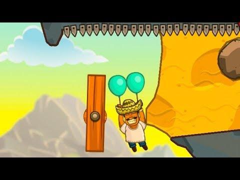 Мультик Игра Полёт на Шариках 
