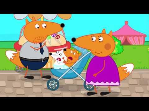 Fox Family Cartoon Funny And Nursery Rhymes, Animation For Kids 135