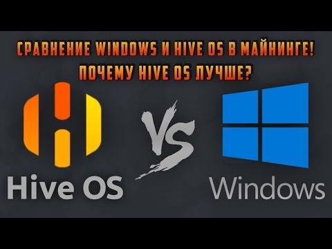 Сравнение Hive OS с Windows 10 | Почему Hive лучше? | Hive OS с картами 1060