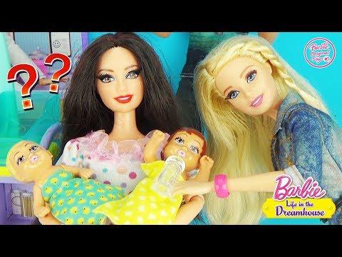 Барби доктор и малыши Странный сон у Ракель Обзор Мультик Baby Doctor Playset ♥ Barbie Original Toys
