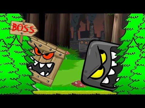 КРАСНЫЙ ШАРИК 4 и МАЙНКРАФТ Несносный Шар Мультик Игра Minecraft Red Ball 4 для детей малышей