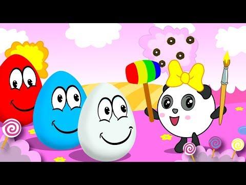 Мультик Раскраска Малышарики .Яйца с сюрпризом .Щенячий Патруль