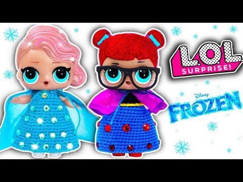 КУКЛЫ ПУПСИКИ ЛОЛ ЭЛЬЗА и АННА! Мультик #ЛОЛ СЮРПРИЗ