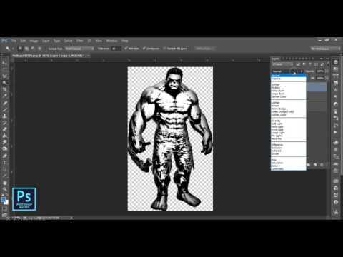 Make a cartoon effect in Photoshop