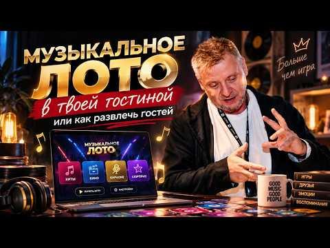 Музыкальное лото в твоей гостиной