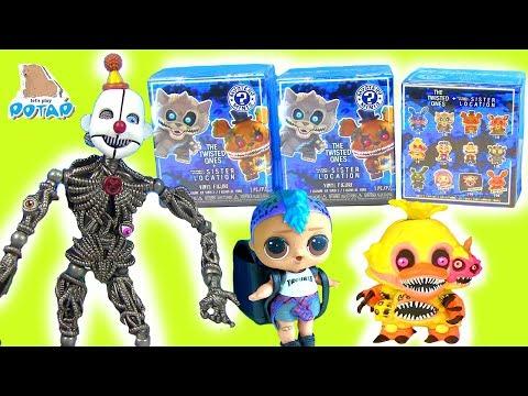 #ФНАФ 6! Мультик Куклы Лол! Сюрпризы FNAF для Lol Видео для детей от My Toys Potap