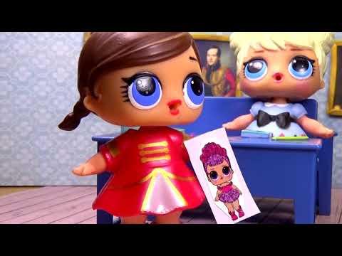 Куклы ЛОЛ LOL Surprise КОНКУРС РИСУНКОВ Школа #Игрушки #Сюрпризы Мультик для детей