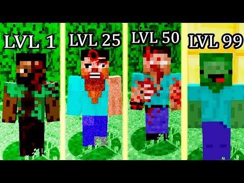 КАК ПРОКАЧАТЬ ЗОМБИ МОБ ДО 100 УРОВНЯ В МАЙНКРАФТ | ЛАЙФХАК MINECRAFT Мультик