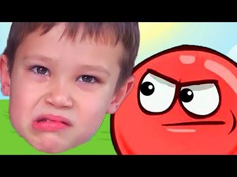 КРАСНЫЙ ШАР против МИСТЕР МАКСА - мультик игра, детский летсплей #3