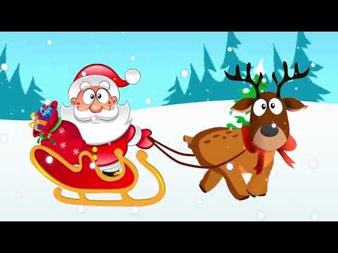 Новогодняя Песня для Детей Новогодний мультик для Детей JINGLE BELLS