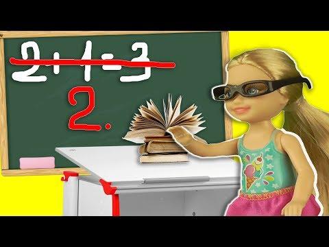 Челси обманула учителя! Исправила оценки в журнале! мультик Барби